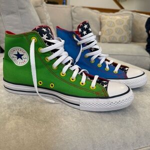 Converse Multicolor High-Top Sneakers